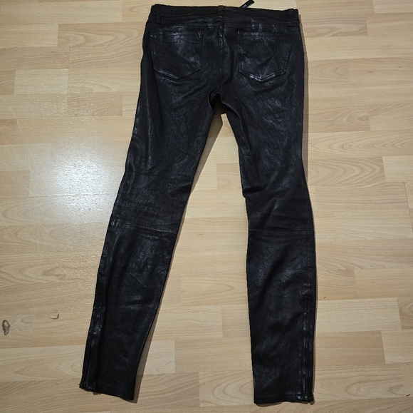 J BRAND lamb leather pants - Picture 2 of 5